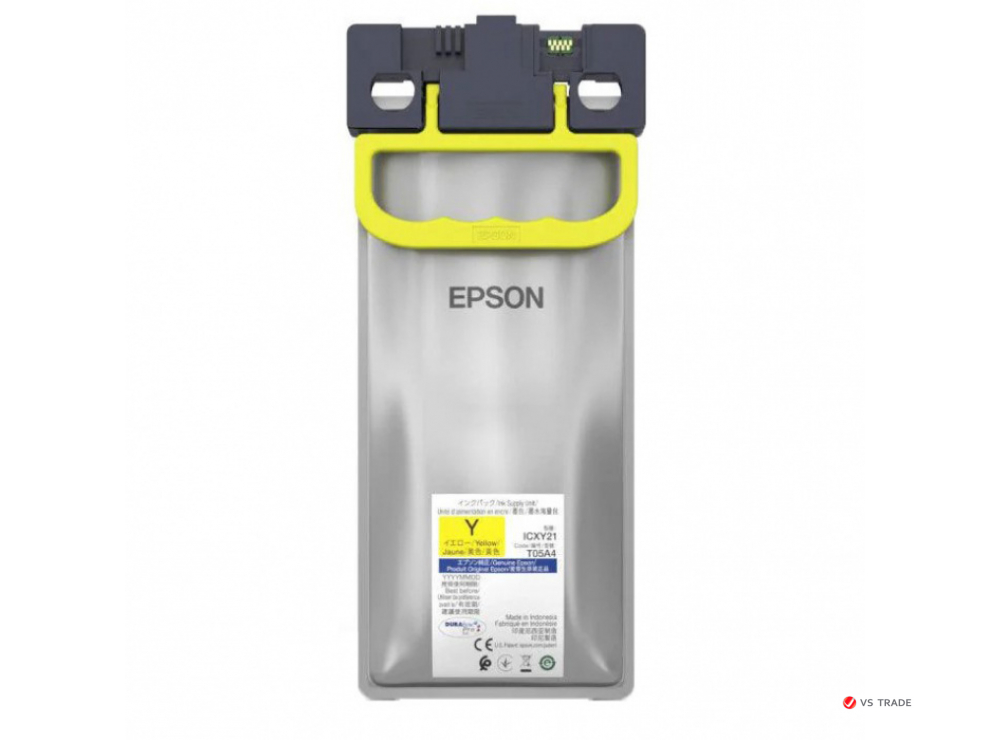 Контейнер Epson C13T05A40N, с желтыми чернилами, ресурсом 20 000 стр., WORKFORCE PRO WF-C87XR YELLOW XL INK SUP