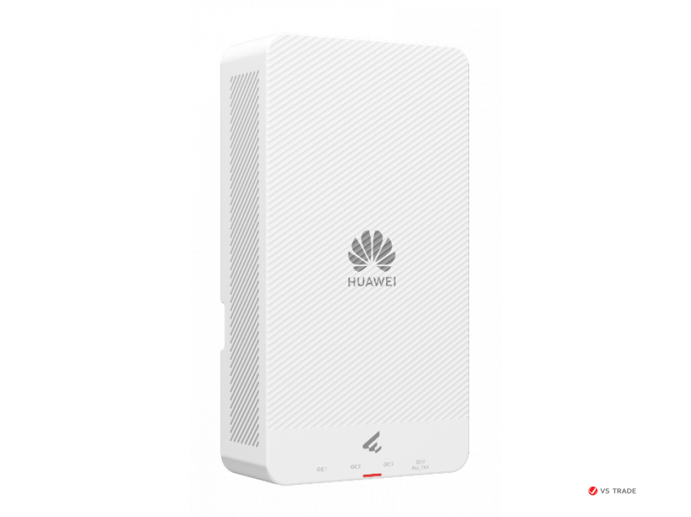Точка доступа Huawei AP266 Wi-Fi 6 indoor Wall-plate (2.4G/5GHz, 2x2/2x2 MU-MIMO, 1*GE RJ45 PoE+, 4*GE RJ45 (1*PoE OUT))