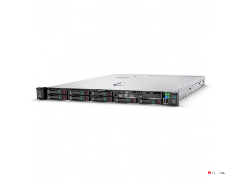 Сервер HPE DL360 Gen10 P23579-B21 (1xXeon4214R(12C-2.4G)/ 1x32GB 2R/ 8 SFF SC/ P408i-a 2GB Batt/ 4x1GbE FL/ 1x500Wp/3yw)