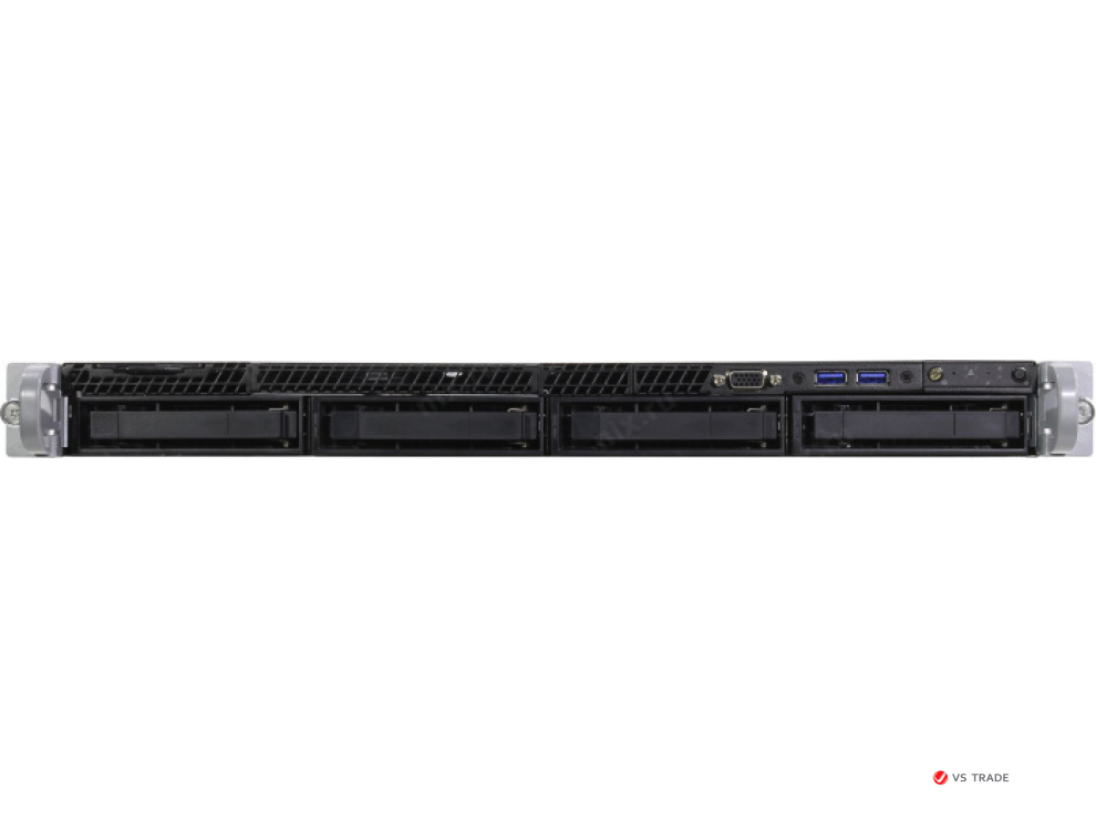 Сервер FAVORITE R1304WFTYSR 1U (2xXeon 3204(6C-1.9G)/2x16GB 2R/4xLFF/1x240GB SSD/SATA RAID/2x10GbE RJ45/1x1100W/1yw)