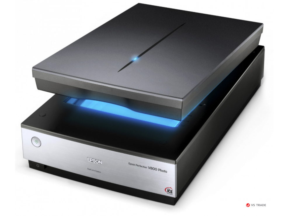 Сканер Epson Perfection V850 Pro B11B224401, 6400 x 9600, А4, CCD, 15 стр./мин, USB 2.0, Ethernet