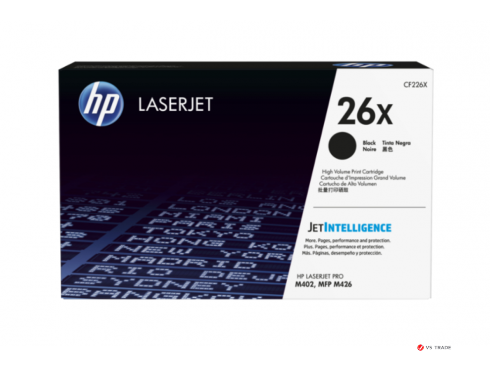 Лазерный картридж HP LaserJet 26X CF226X черный