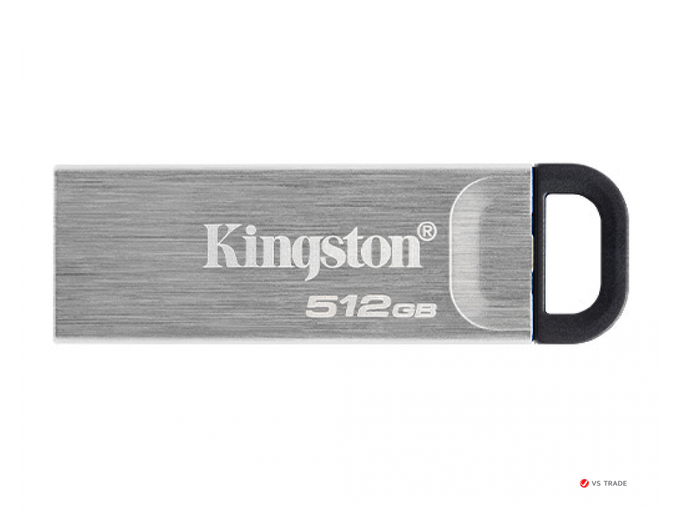 USB- Flash Kingston 512GB DataTraveler Kyson USB3.2 Gen 1 DTKN/512GB,200 МБ/с чтение, 60 МБ/с запись, Silver