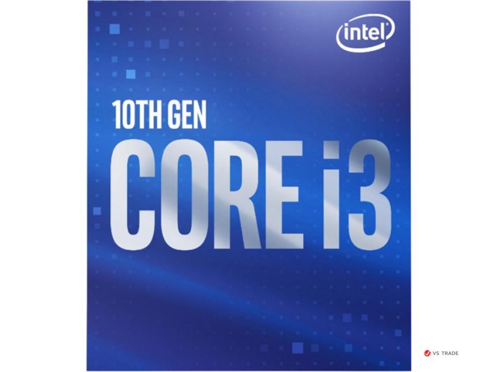 Процессор Intel Core i3-10100F (3.6 GHz), 6M, 1200, BX8070110100F, BOX