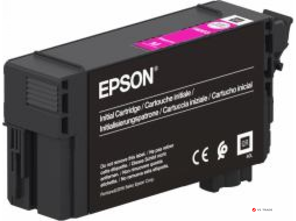 Картридж струйный Epson C13T40D34N, пурпурный, Singlepack UltraChrome XD2 Magenta T40D340, 50ml