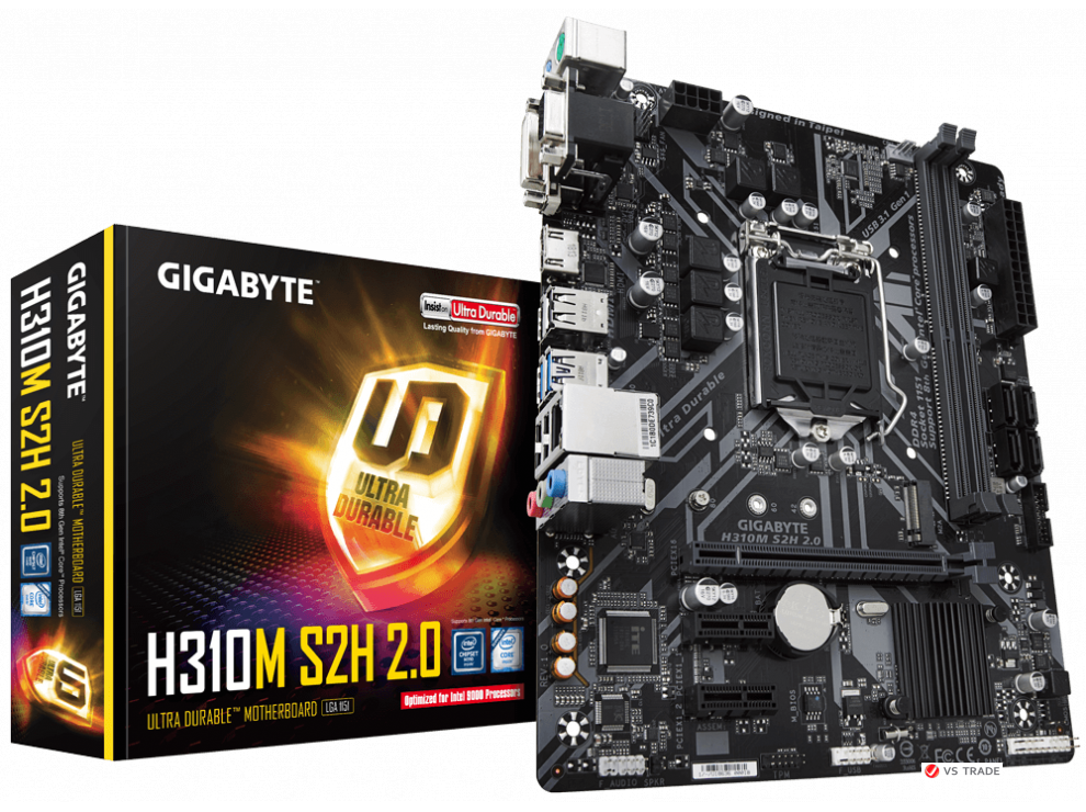 Системная плата Gigabyte H310M S2H 2.0