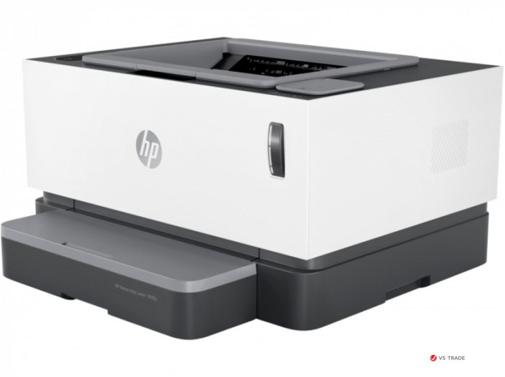 Принтер лазерный HP 4RY22A Neverstop Laser 1000a Printer, A4, 600x600 dpi, 32 Мбайт/500 Мгц, 20 стр/мин, USB