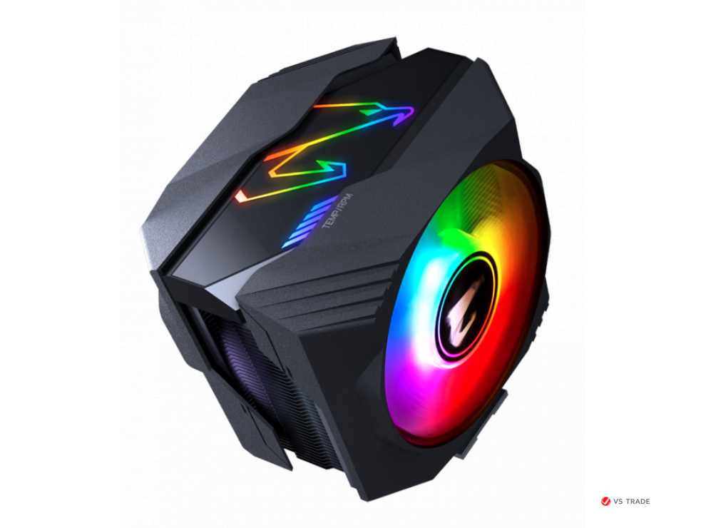 Кулер для процессора AORUS ATC800, 6xCopper Pipes, 2xRGB 120mm RGB FAN, Intel 1200,1700, AMD AM5, AM4, TDP 250W, BOX