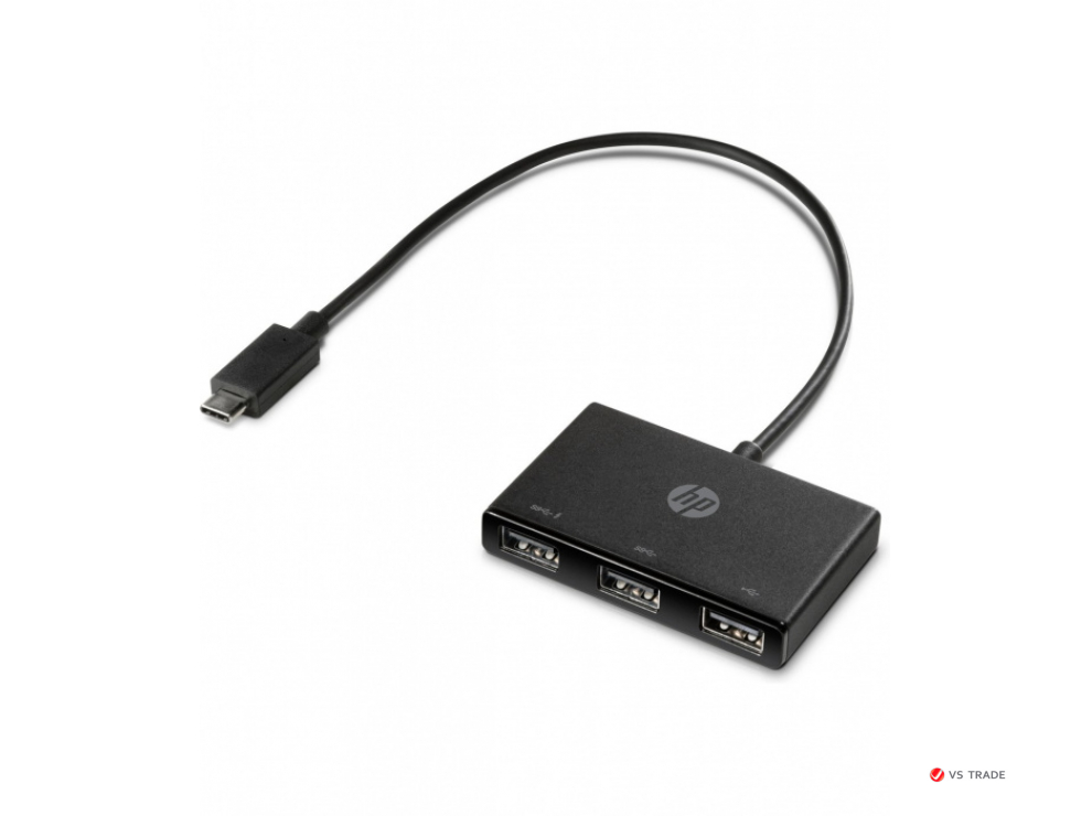 Адаптер портов HP Z6A00AA USB-C to 3 USB-A Hub