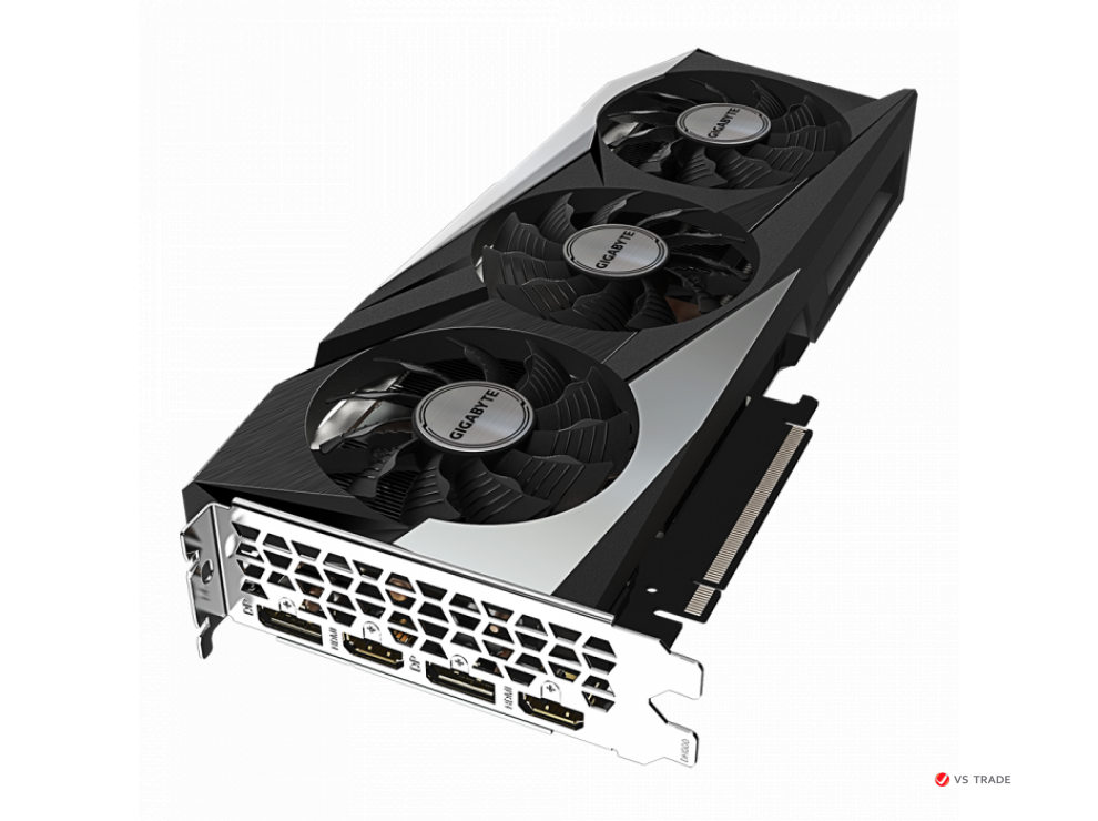 Видеокарта GIGABYTE GeForce RTX 3060 Ti GAMING OC [GV-N306TGAMING OC-8GD], 8Gb/256bit GDDR6, 2xHDMI, 2xDP, BOX