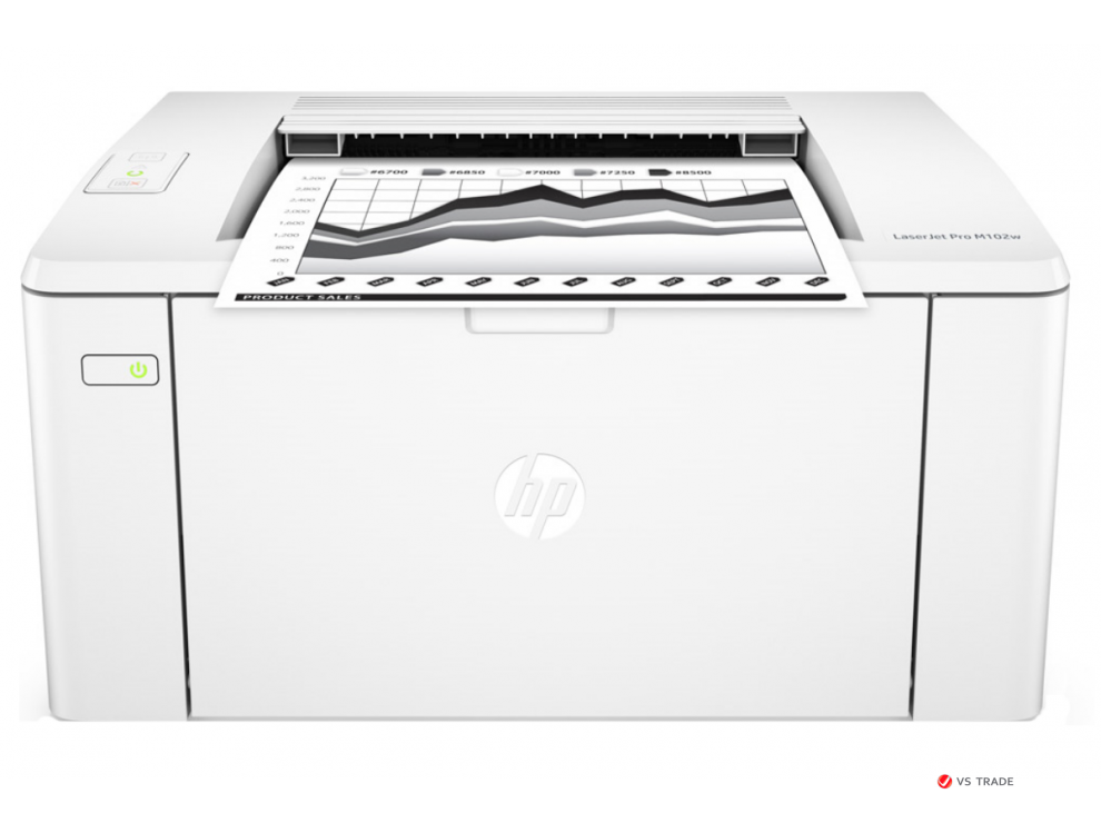 Принтер лазерный монохромный HP LaserJet Pro M102w G3Q35A
