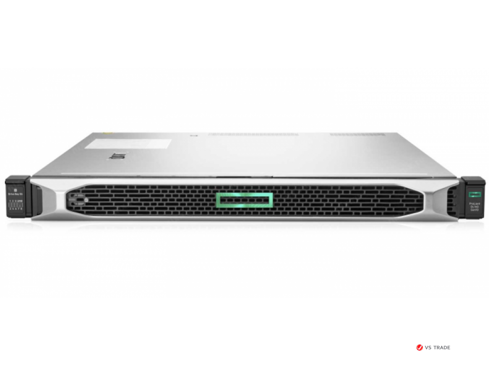 Сервер HPE DL160 Gen10 (2xXeon4208(8C-2.1G)/ 2x16GB 1R/ 4 LFF LP/ 2x2TB 7.2k HDD/ S100i SATA RAID/ 2x1GbE/ 1x500Wp/3yw)