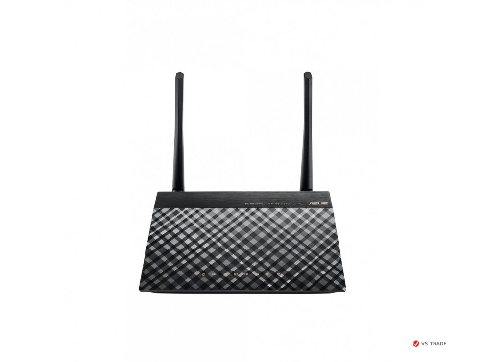 Модем ASUS Wi-Fi маршрутизатор ASUS DSL-N16 стандарта 802.11n (до 300 Мбит/с) со встроенным VDSL/ADSL-модемом