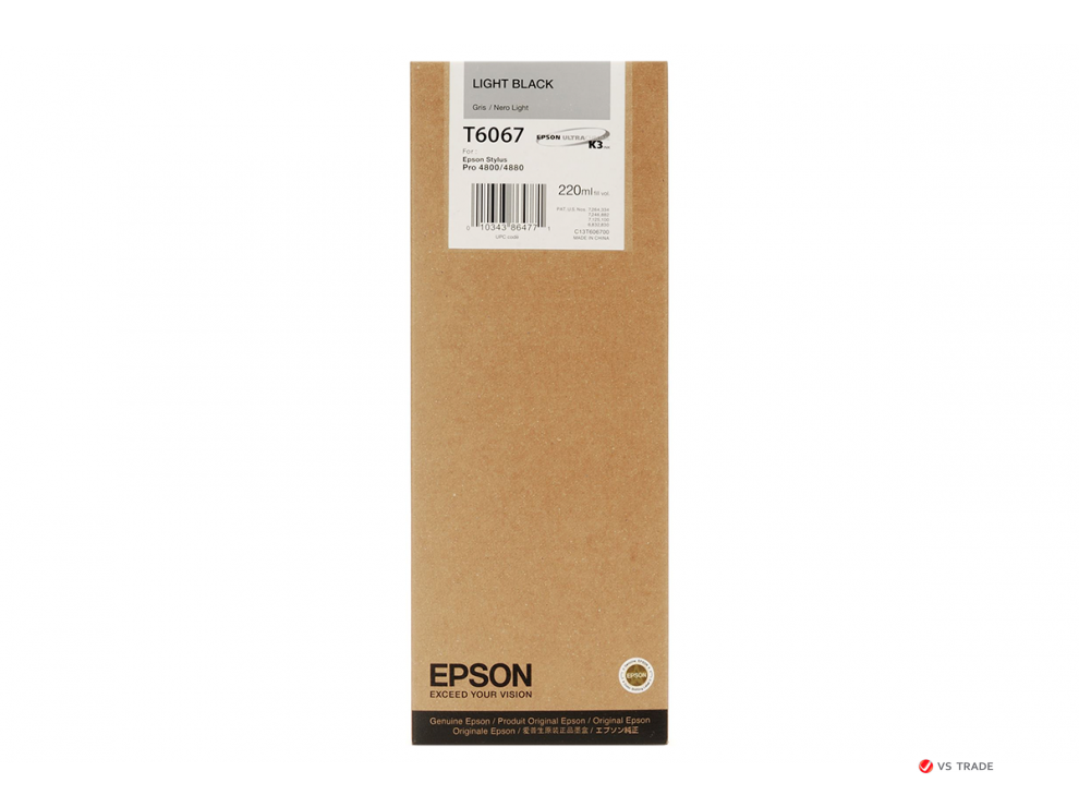 Картридж Epson C13T606700