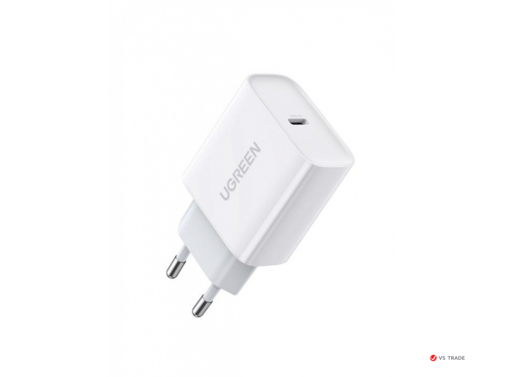 Зарядное устройство UGREEN CD137 USB-C 20W PD Charger, 60450