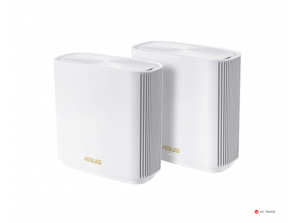 Трехдиапазонная mesh-система ASUS ZenWiFi AX (XT8),AX6600,2X Kit,White, 90IG0590-MO3G40