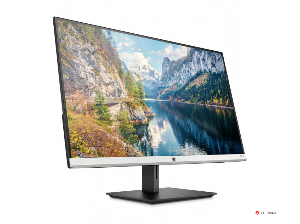 Монитор HP 27f 4k 27" IPS,UHD 4K(16:9),300cd/m2,H178°/V178°,1000:1,10M:1,5ms,2xHDMI,DP,Silver