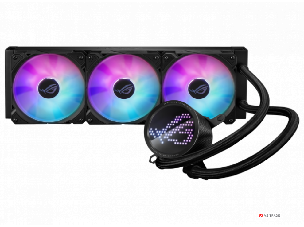 СЖО ASUS ROG RYUO III 360 ARGB, AIO, 3x120mm fan, ARGB, Intel: LGA 1700, 1200, 115x, AMD: AM5,AM4 BOX