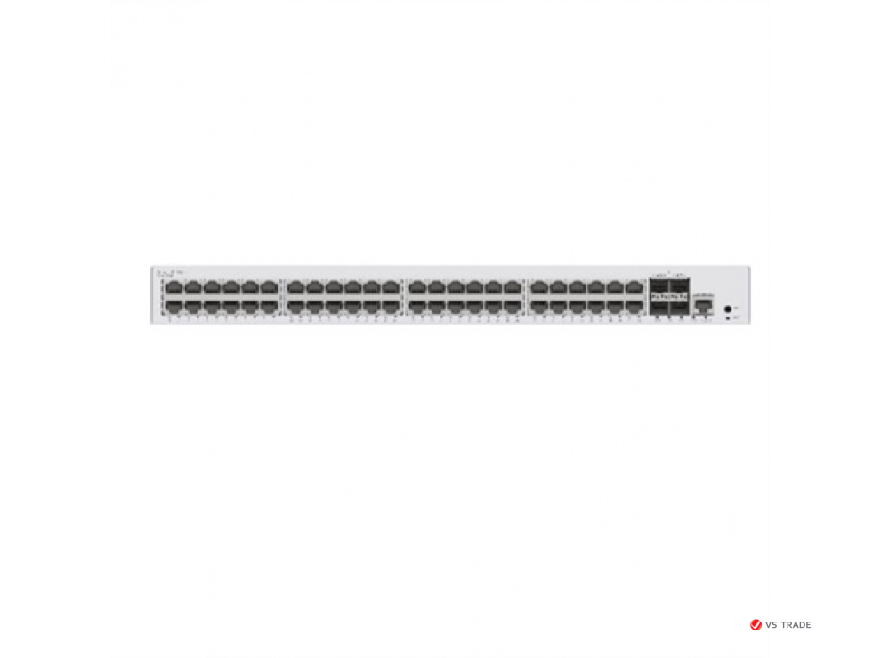 Коммутатор Huawei S310-48P4S (L2+, 48*10/100/1000BASE-T ports 380W PoE+, 4*GE SFP ports, AC power)