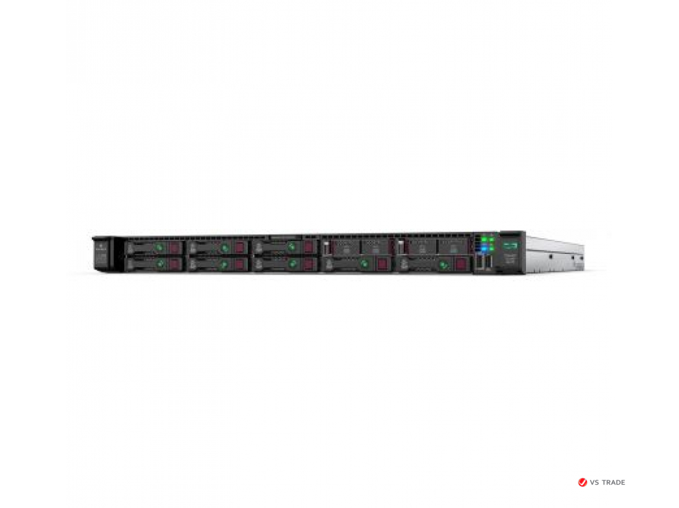 Сервер HPE DL360 Gen10 (2xXeon4210(10C-2.2G)/2x16GB 2R/ 8 SFF SC/ P408i-a 2GB Batt/ 4x1GbE FL/ 1x500Wp/3yw)