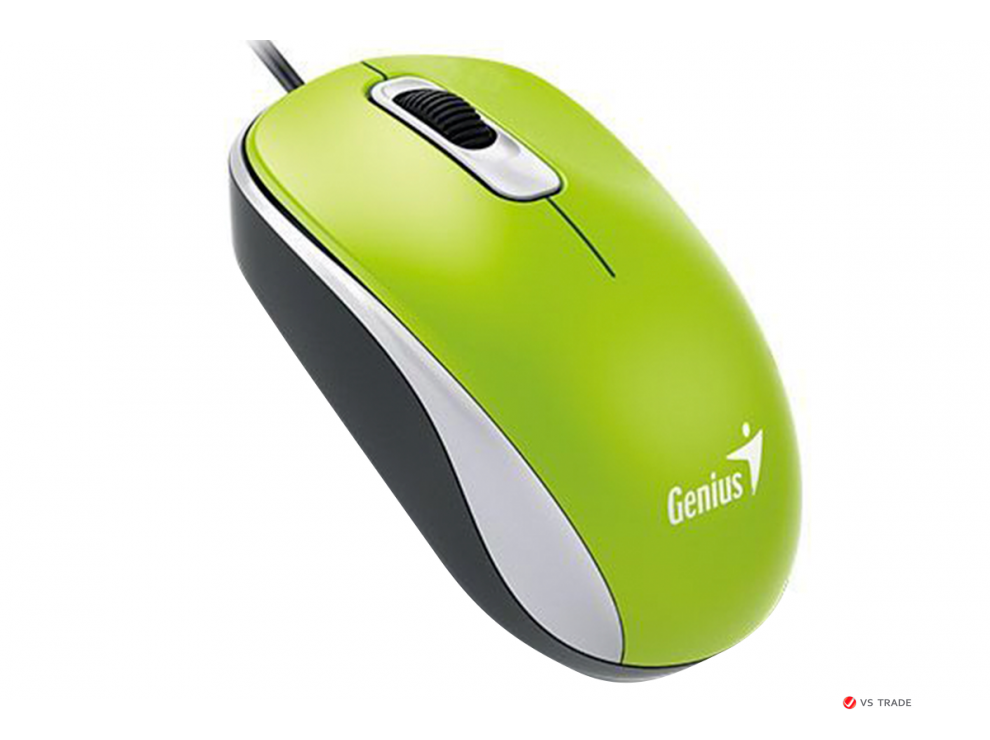 Мышь оптическая  Genius DX-110, Green, G5