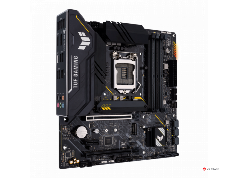 Сист. плата ASUS TUF GAMING B560M-PLUS, B560, 1200, 4xDIMM DDR4, 2xPCI-E x16, M.2, 6xSATA, DP, HDMI, BOX