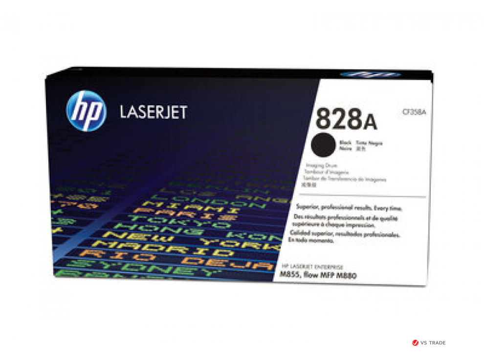 Картридж лазерный HP CF358A Dram, для принтеров HP ColorLaserJet M855XH series, черный