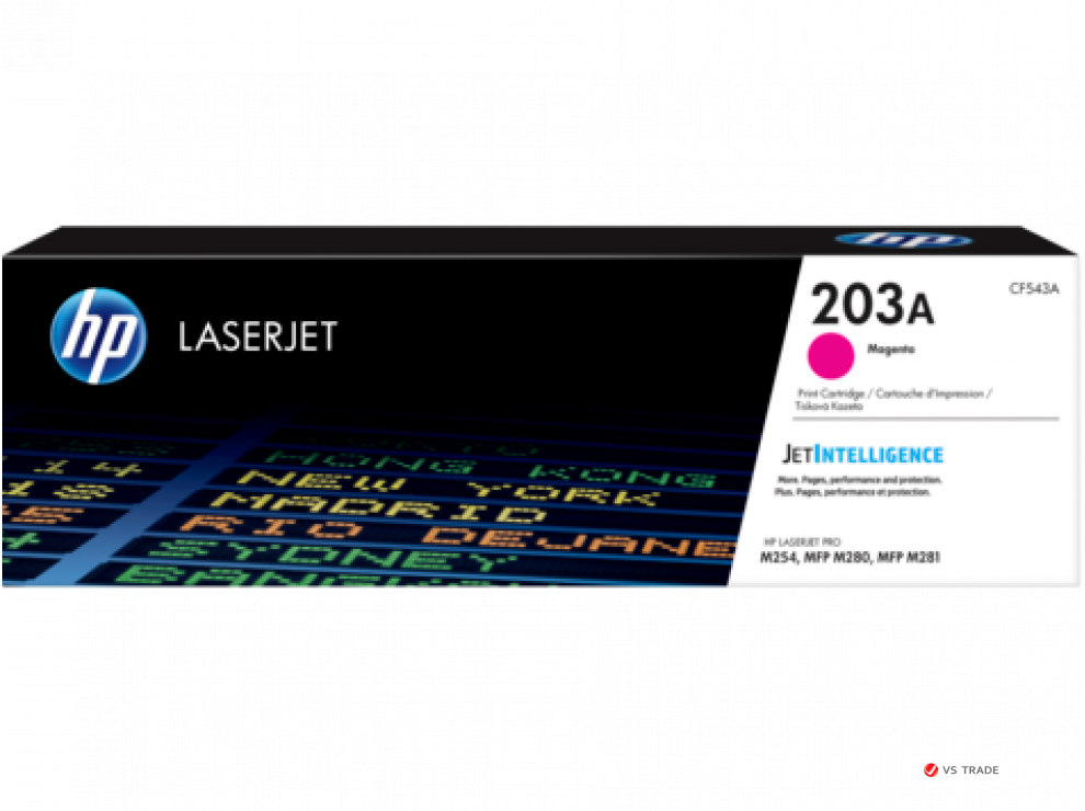 Картридж HP CF543A HP 203A Magenta LaserJet Toner Cartridge for M254/M280