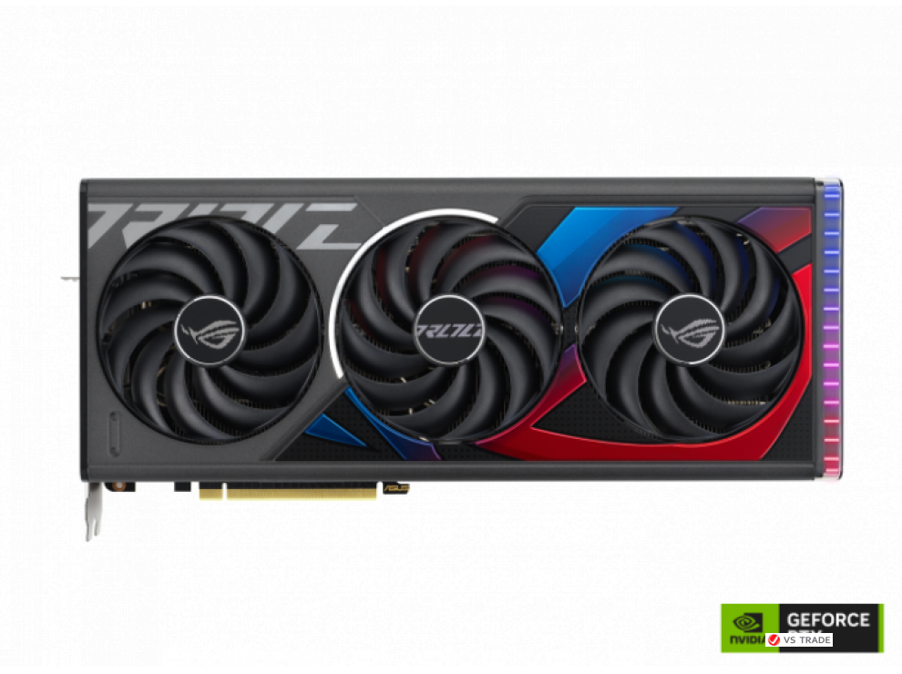 Видеокарта ASUS ROG-STRIX-RTX4070TI-12G-GAMING, 12Gb/192bit GDDR6X, 2xHDMI 2.1, 3xDP 1.4a, HDCP, BOX