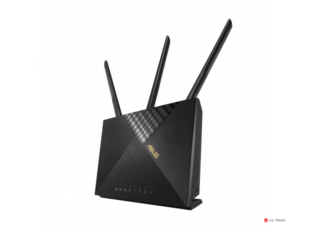 Маршрутизатор ASUS 4G-AX56,AX1800,LTE модем,1xGbt WAN,4xGbt LAN,90IG06G0-MO3110