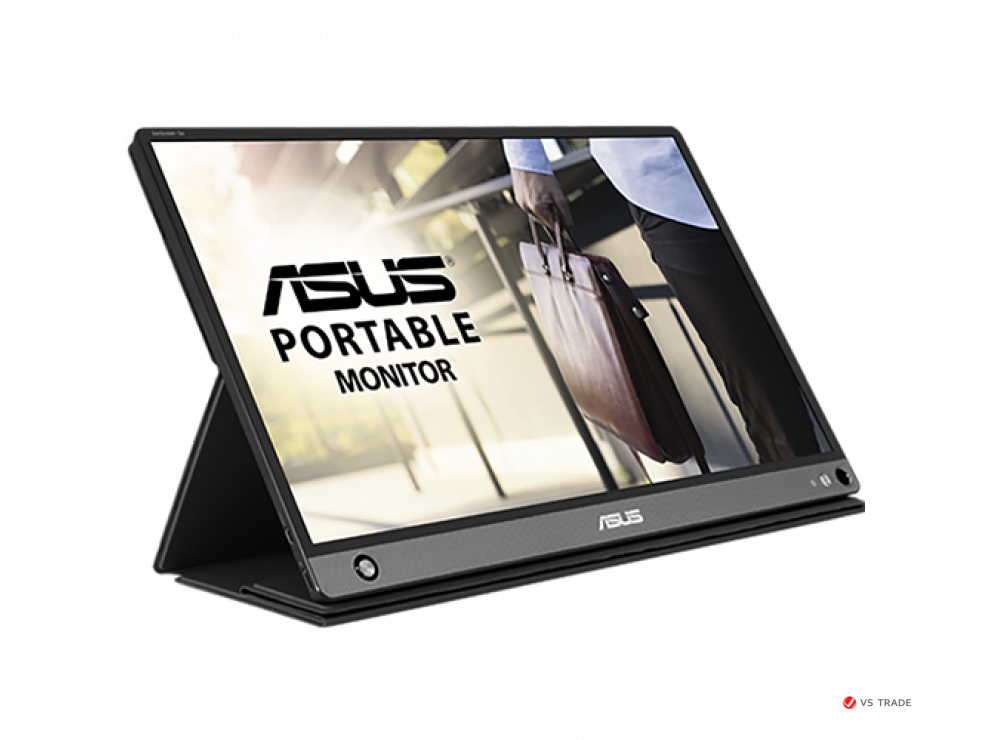 Портативный монитор ASUS ZenScreen Go MB16AHP IPS,15.6",16:9 FHD,250cd/m2,700:1,178/178,5ms,mHDMI,USB-C,Sp 1W