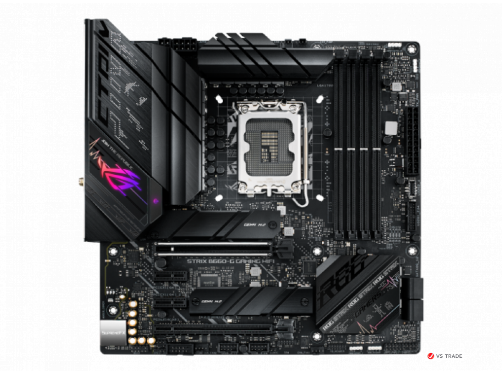 Сист. плата ASUS ROG STRIX B660-G GAMING WIFI,B660,1700,4xDIMM DDR5,2xPCI-Ex16,2xPCI-Ex1,M.2,4xSATA,HDMI,DP,WIFI6,BOX