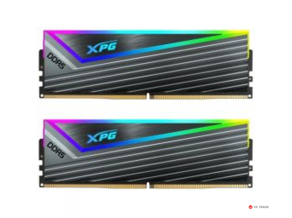 ОЗУ A-Data XPG Caster RGB 32Gb (16x2) 6000MHz DDR5 DIMM, CL40, 1.35v,  AX5U6000C4016G-DCCARGY