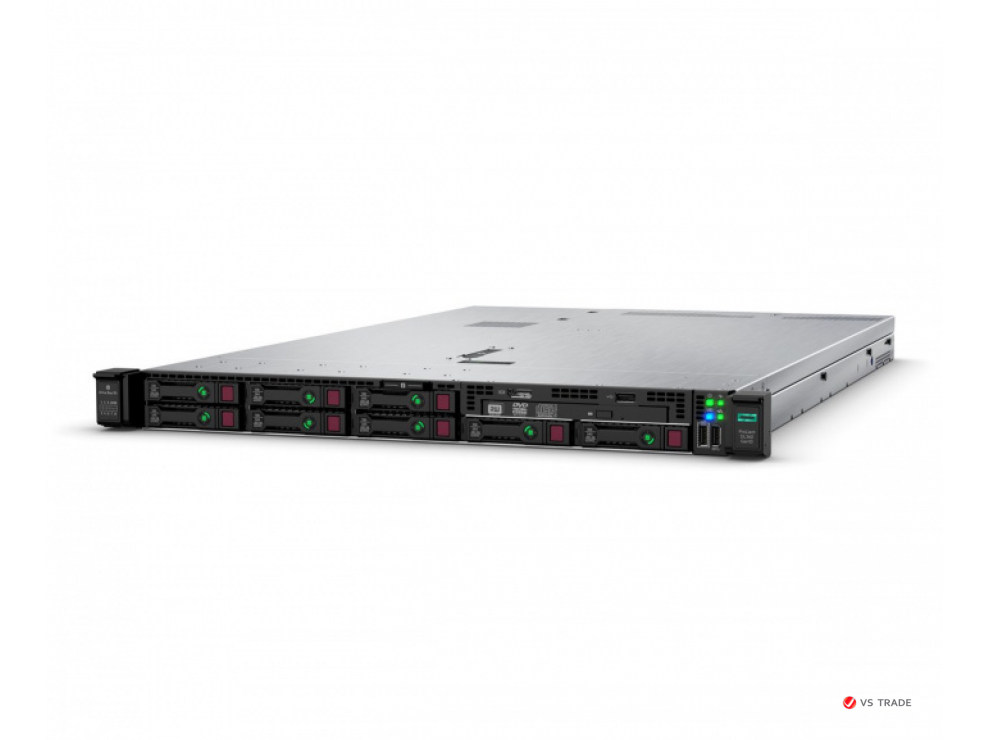 Сервер HPE DL360 Gen10 (2xXeon6248R(24C-3.0G)/ 4x32GB 2R/ 8 SFF SC/ S100i SATA/ 2x10GbE-T/ 1x800Wp/3yw)