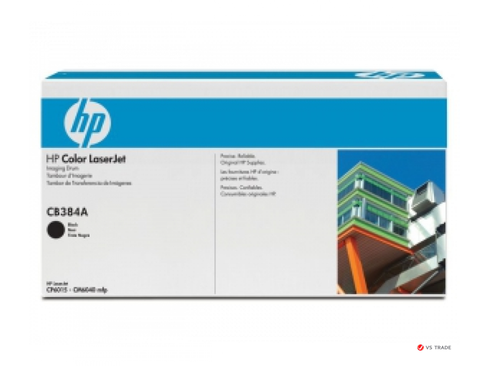 Картридж HP CB384A Чёрный для HP Color LaserJet CM6030