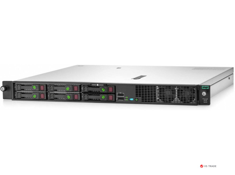 Сервер HPE DL20 Gen10+ P44112-421 (1xXeon E-2314(4C-2.86G)/ 1x8GB/ 2 LFF nhp/ VROC SATA RAID/ 2x1GbE/ 1x290Wp/3yw)