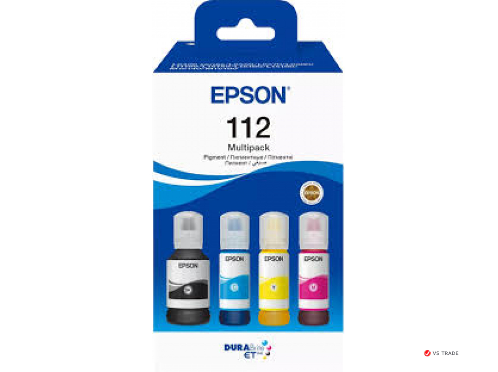 Набор чернил Epson C13T06C64A 112 Eco Tank  4-colour Multipack (260 ml)