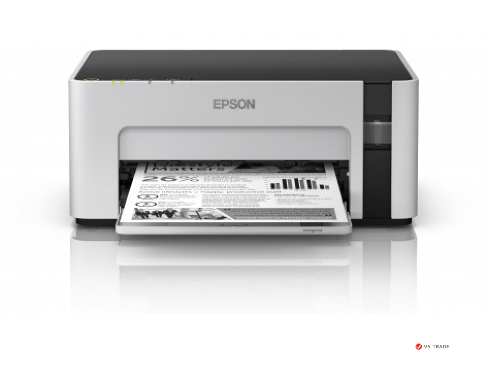 Принтер струйный Epson  M1120, A4, 1440x720dpi, 32стр/мин, USB 2.0, WiFi, C11CG96405