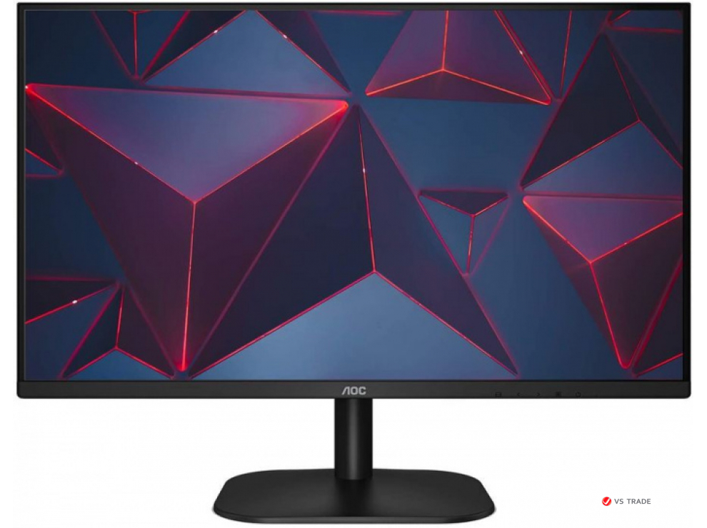 Монитор AOC 24B2XH IPS,23,8",16:9 FHD(1920x1080x75 Hz),250cd/m2,1000:1,20M:1,178/178,4ms,VGA,HDMI,Black