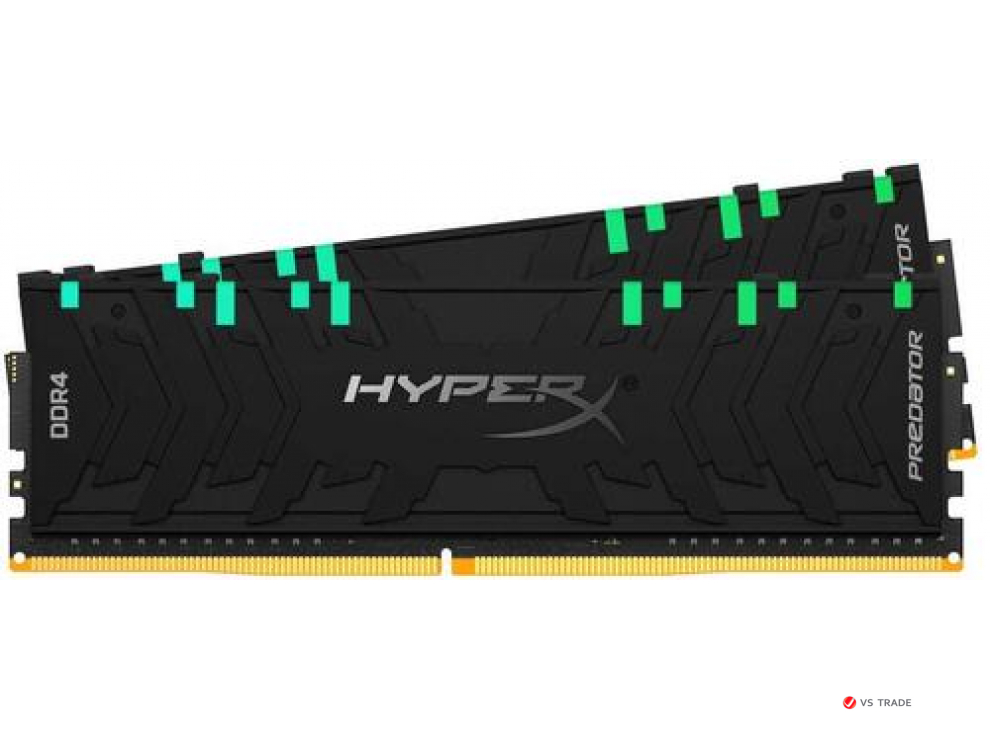 ОЗУ Kingston Hyper X Predator RGB 16Gb (8x2)/4000 CL17, 1.2V, HHX440C19PB4AK2/16