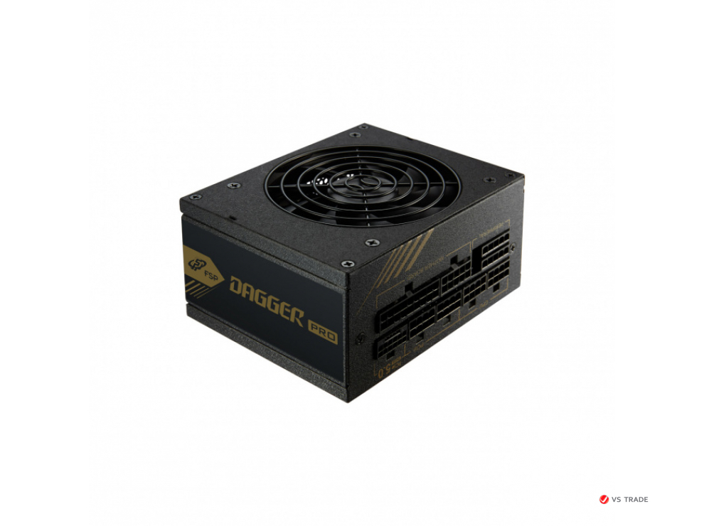 БП FSP DAGGER PRO 850W, SDA2-850, 850W, 80 PLUS Gold, Full Modular, compliant with SFX12V V3.3, PCIe 5.0,Black,Retail