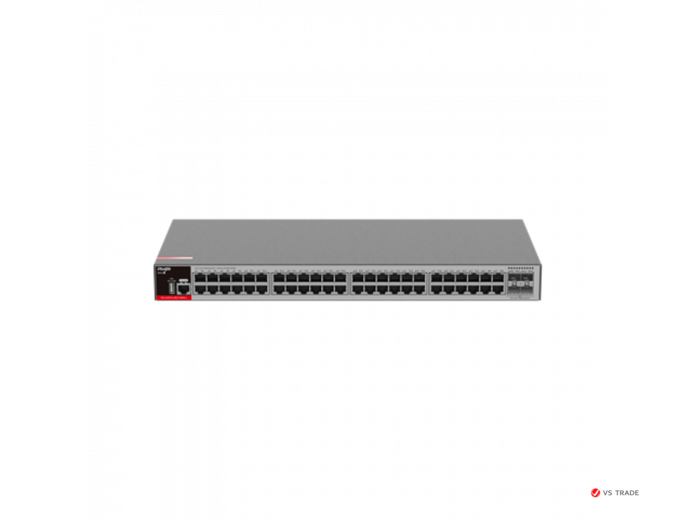 Коммутатор RUIJIE RG-S2915-24GT4MS-L managed L2+ (24 x 10/100/1000 RJ45; 4 x 2.5GE/1GE SFP ports)