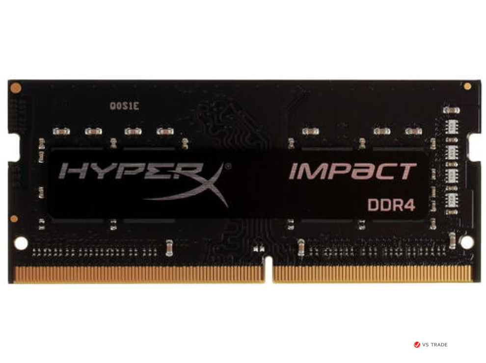 ОЗУ Kingston 4GB 2400MHz DDR4 CL14 SODIMM HyperX Impact HX424S14IB/4