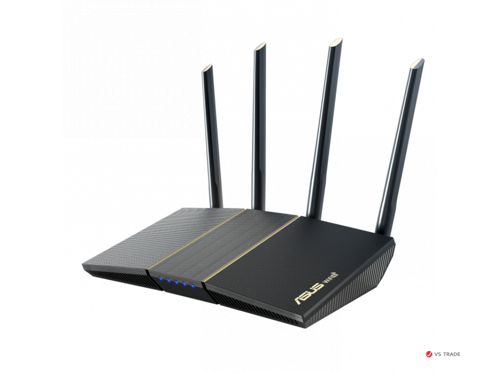 Мобильный роутер ASUS RT-AX57 AX3000,dual-core CPU,AiMesh,RJ45 1Gb WANx1,RJ45 1Gb LANx1,USB3.2x1