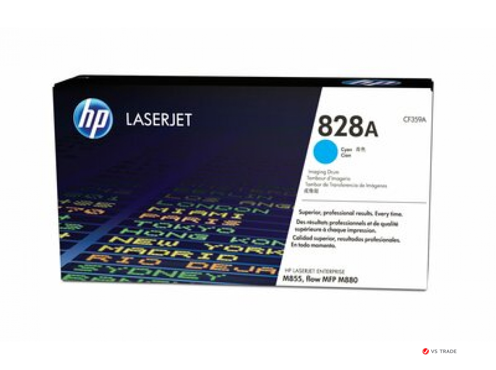 Картридж лазерный HP CF359A Dram, для принтеров HP ColorLaserJet M855XH series, голубой