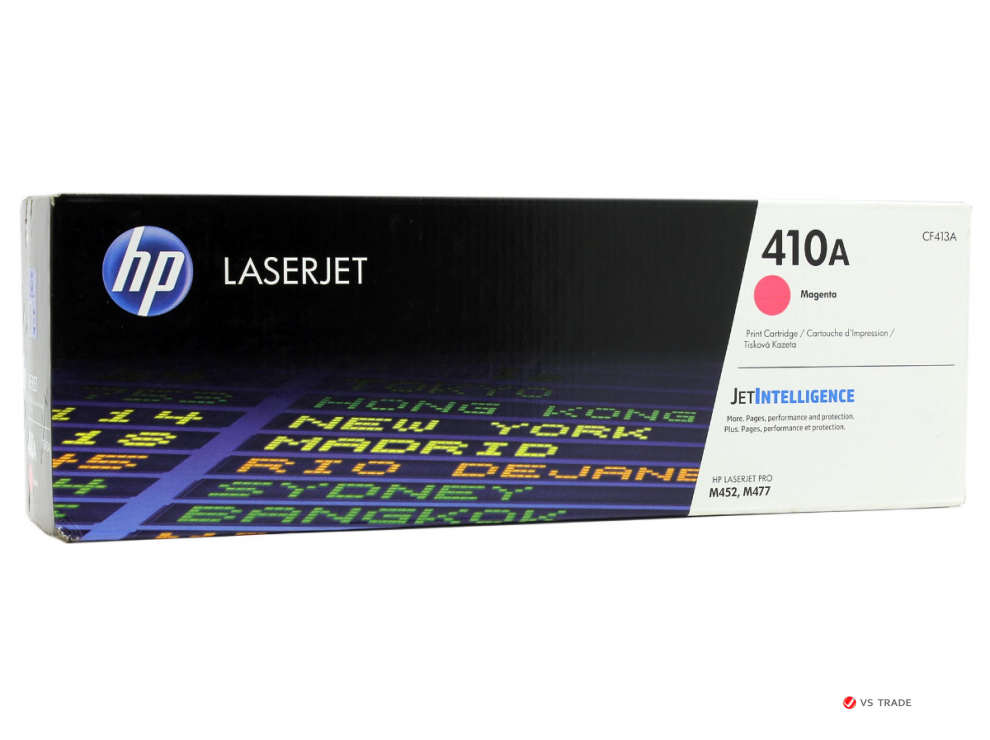 Лазерный картридж HP Inc 410A CF413A пурпурный