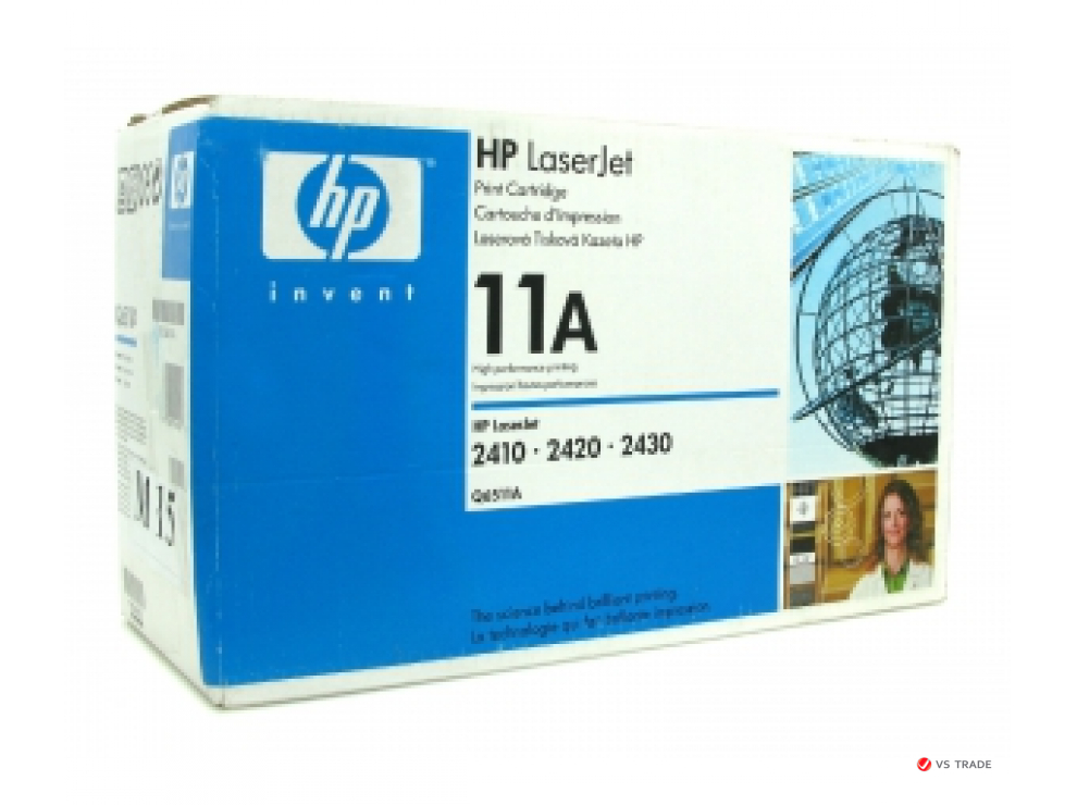 Картридж HP Q6511A Черный