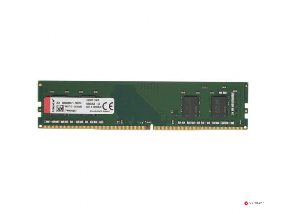 ОЗУ Kingston ValueRAM 8Gb/3200MHz CL19, 1.2V, KVR26N19S6/8