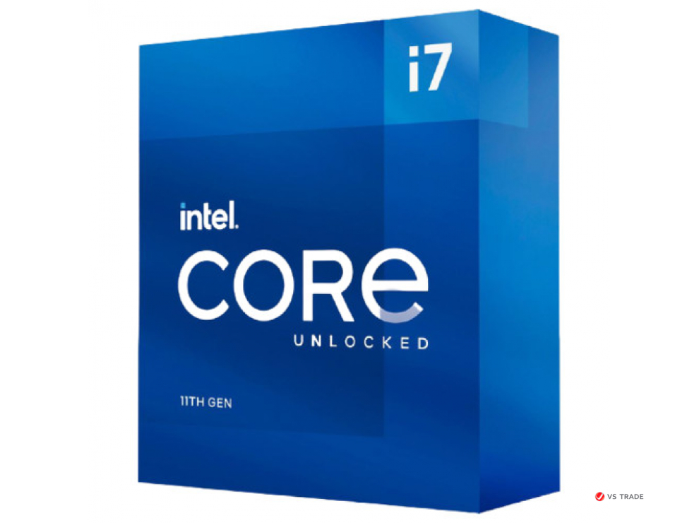 Процессор Intel Core i7-11700 (2.5 GHz),16M, 1200, BX8070811700, BOX