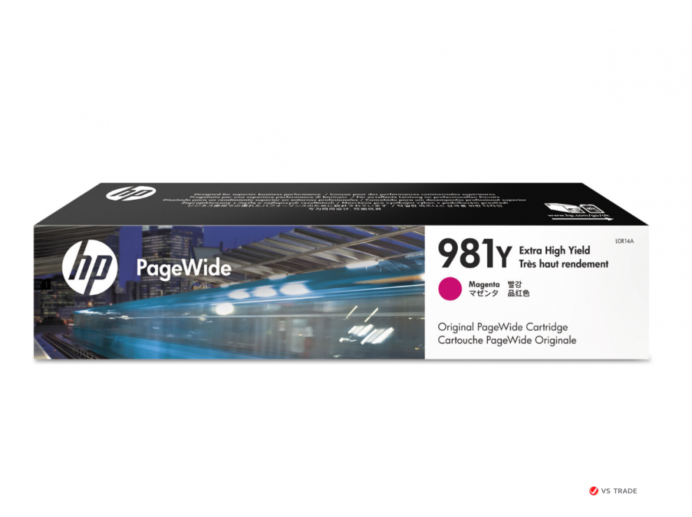 Картридж струйный HP L0R14A 981Y Extra High Yield Magenta